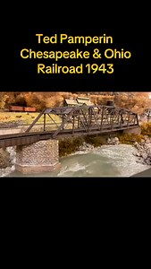 Ted Pamperin’s Chesapeake & Ohio RR 1943 #modelrailroad #hoscale #railroad #scalemodel #minemountmodels | Mine Mount Models, LLC