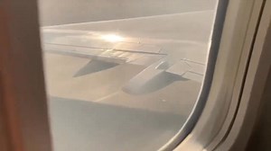953K views · 1.1K reactions | Visuals from cabin of the Boeing 737-400 aircraft (C-GGWX), that diverted to Montreal Mirabel, QC, where the aircraft landed on runway 24 with left MLG up, while operating flight NRL662.  Originally published by Simon Hradecky / The Aviation Herald via https://www.youtube.com/watch?v=ZlcEktgQ0WQ / Canadian Flight Trainers www.myflighttraining.ca Previous post : https://x.com/fl360aero/status/1861900267996021239 #flight #safety #aviation | FL360aero | Facebook