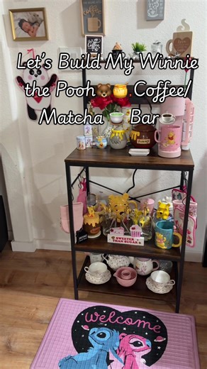 Let’s Build My Winnie the Pooh Coffee/Matcha Bar