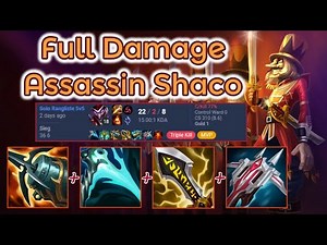 Full Crit Shaco Ranked - PreS13 Shaco [League of Legends] Full Gameplay - Infernal Shaco