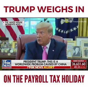 97K views · 3.2K reactions | Stand with President Trump! Demand Congress help our economy recover and support a payroll tax holiday: https://bit.ly/3jkKKf0 | FreedomWorks | Facebook