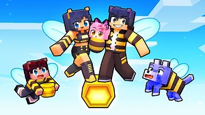 Having a BEE FAMILY on ONE BLOCK! - Aphmau #minecraft #aphmau #gaming | Maizen Craft | Facebook