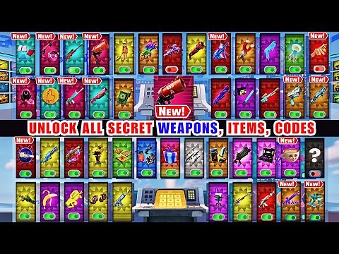 CRAZY 1V1 FFA ALL GUNS & RIDES MAP FORTNITE CREATIVE - ALL SECRETS LOCATIONS (SECRET CODE) PART 14