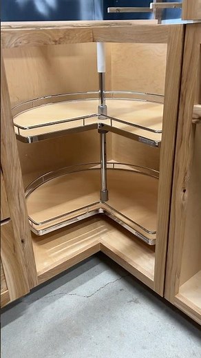 Kesseböhmer Lazy Susan installation #woodshop #wooding #tools #woodwood #custom #woodwork #woodmaker