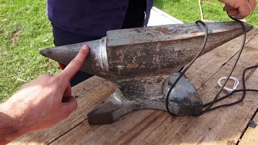 We tried blending an anvil