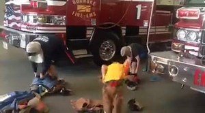 1.1M views · 13K shares | Here's your smile for the day.....Today, station 1C had a special visit from Spencer and Lucas, ages 11 & 8, from Greenville, SC. They came with their own turnout gear and SCBA masks. They had a turnout gear challenge with us.....which they won...... Great family and it was a pleasure to meet them! | Roanoke FireEMS Department | Facebook