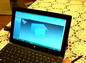 Solid Edge ST7 on Microsoft Surface Pro