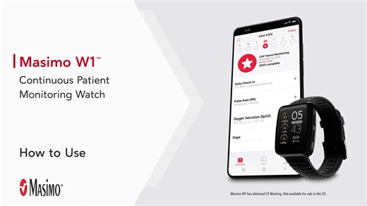 How to Use: Masimo W1 Telehealth