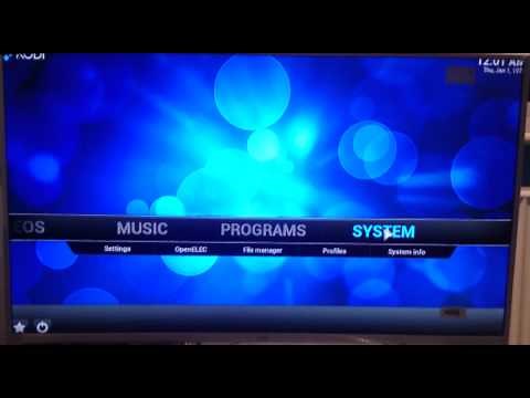 Installing Kodi and configuring the system - NOOBS install - Step by step