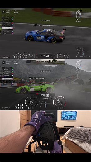 🏁💦Driving in the wet compilation, race didn’t go as planned smh - Clip 800 #gt7 #granturismo #granturismo7 #pov #racing @Kenetik @Logitech G @NextLevelRacing | Sim Racing