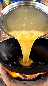 Epic Fried Rice: Massive Scrambled Egg Prep in a Huge Wok Outdoors!