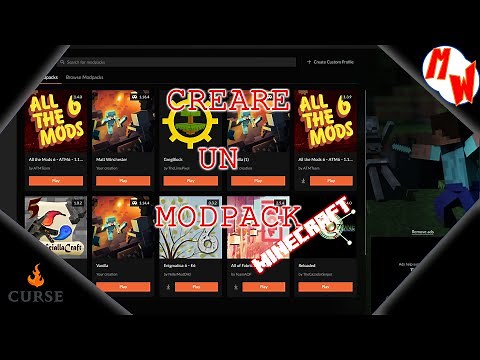 TUTORIAL: Come creare un Modpack con CurseForge