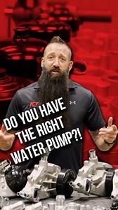 9.5K views · 139 reactions | If your LS swap is fighting you on belt alignment or bracket fitment, this is probably the part to blame. Here’s how to pick the right water pump based on your setup. ✅ Corvette ✅ Camaro ✅ Truck We break down the differences so you don’t end up with the wrong parts.  Watch now and hit “Save” for later ️ Need help? Drop a comment! | ICT Billet LLC | Facebook