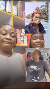This is the lady that went viral two days ago at international Airport Lagos state, as she was coming to UAE. FAAN and Passenger. | Nwanyi Ezza