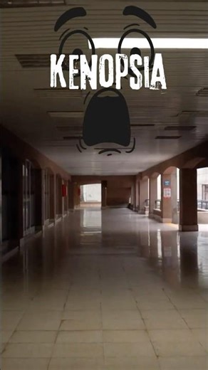 Word of the Day: "KENOPSIA - The Word for Places That Feel Haunted" 16-Mar-2026