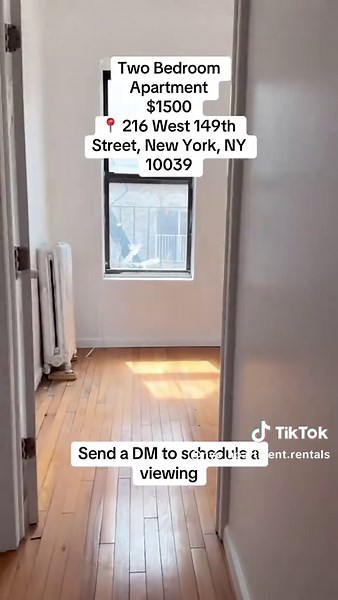 NYC APARTMENT RENTALS on TikTok