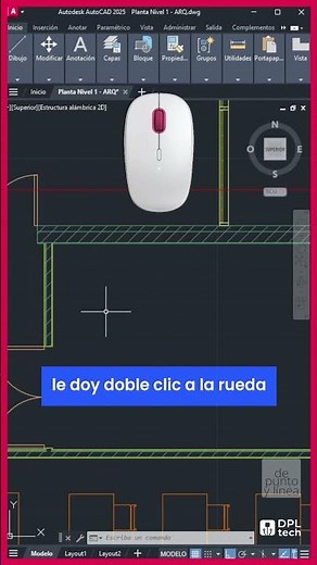 CAD 29 - Learn how to zoom in on your drawing in AutoCAD (Spanish) | AUTOCAD BASIC COURSE 29