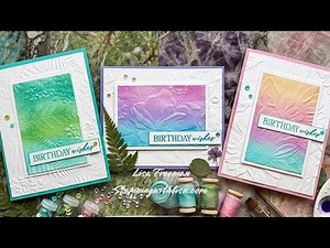 Awesome Embossing Folder Technique!!