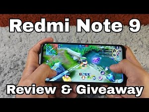 Xiaomi Redmi Note 9 Honest Review and Giveaway- The Powerbank Phone!