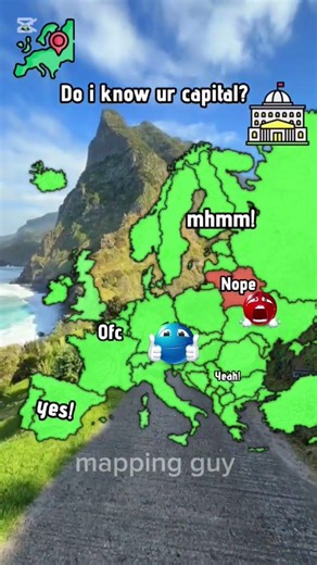 do I know ur capital city? #mapping #capcut #flaticon #fypシ #ibispaintx #europe