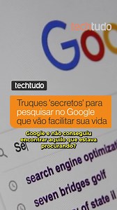 O Google possui alguns truques e ferramentas que permitem refinar os resultados de pesquisa, tornando-os mais precisos. Ao utilizar modificadores na barra de busca, por exemplo, é possível excluir determinadas palavras, procurar por frases exatas e localizar arquivos específicos, entre outras coisas. Aplicando certos métodos de pesquisa, por sua vez, os usuários podem encontrar exatamente o que procuram, mesmo sem deter muitas informações sobre o assunto. O buscador ainda disponibiliza possibili