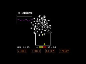 Undertale - Mettaton EX boss fight (FULL FIGHT NEUTRAL RUN)