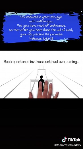 #answer to @tomorrowsworldtv More answers on YouTube.com/TomorrowsWorld #tomorrowsworld #repentance #biblestudy #christiansermons