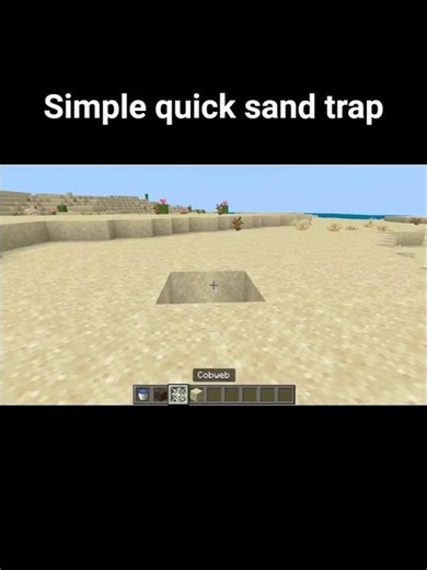Simple quicksand in Minecraft