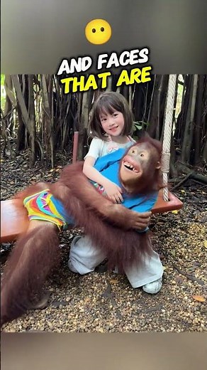 Naughty Monkey Kissing Girl Goes Viral! #shorts