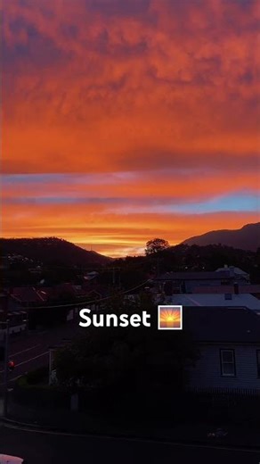 This is how sunset in Australia looks like #sunset #australia #goldenhour