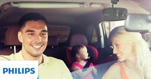 Always running in the background to keep you covered day and night. Introducing Philips dash cams. | Halfords