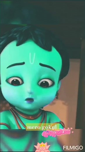 #shorts Little Krishna #balkrishna #animation #krishna #cartoon #disney #fruits #scene