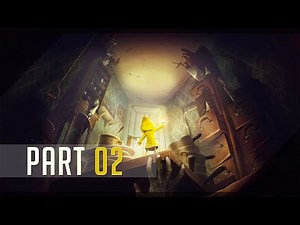 Little Nightmares 100% Walkthrough 02 - Chapter 2 (The Lair)
