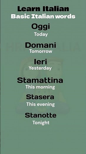 Basic Italian | Easy way to learn Italian Language | Italian lesson For beginners #learnitalia