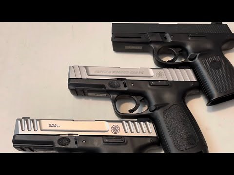 Head to Head to Head- SD9 2.0 vs SD9VE vs SW9VE at the range