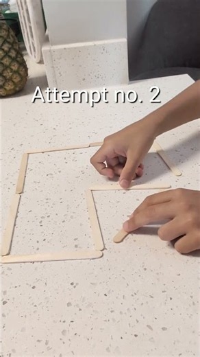 Can You Solve This Popsicle Stick Puzzle? 🧩 | Brain Game #7