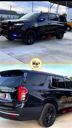 Sheriff's Special !! 2023 Chevy Tahoe #cobbcounty #tahoe #chevy #policelights #lawenforcement #coplights #coolcopcars #blueforce #sheriff