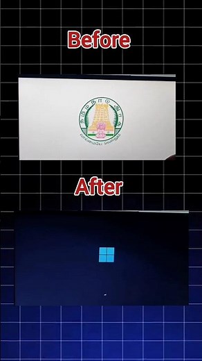 how to remove the logo from govt laptop