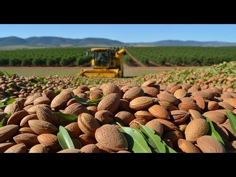 How Almonds Are Grown, Harvested & Processed Worldwide