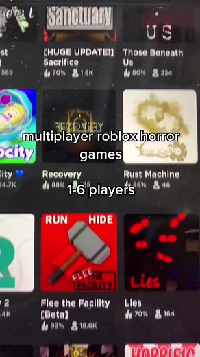 Top Multiplayer Roblox Horror Games for 1-6 Players