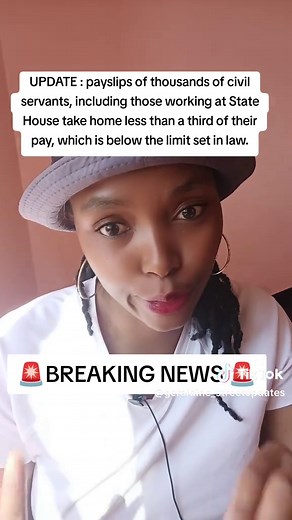 UPDATE: A new report by the Auditor General shows that payslips of thousands of civil servants, including those working at State House take home less than a third of their pay, which is below the limit set in law. The report reveals 36,660 police officers get less than a third of their pay. #breakingnews #kenya #payslip #tax