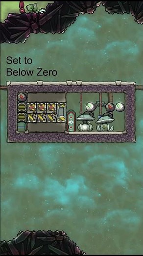 Infinite Gas Storage - Oxygen Not Included | #shorts #oxygennotincluded