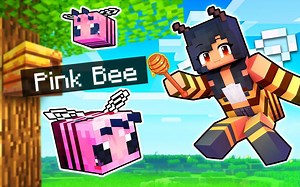 【Aphmau】我的世界|找到粉色的小蜜蜂啦We Found The LOST PINK BEES In Minecraft!