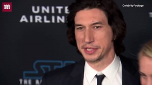 Adam Driver and Joanne at Star Wars: Rise of Skywalker premiere