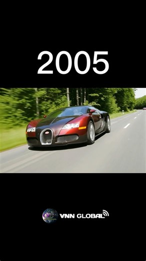 Evolution Of Bugatti Veyron (2005-2015) #shorts