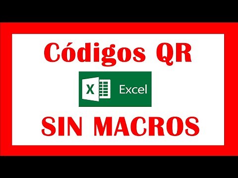 🛑🔴 Crear Códigos QR en Excel - SIN MACROS - 2020