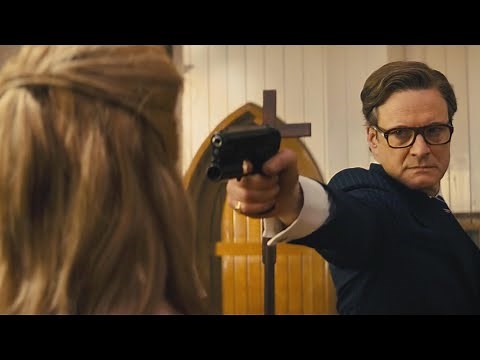 Kingsman: The Secret Service (2014) - Church Battle Royale (edited - Only Action)