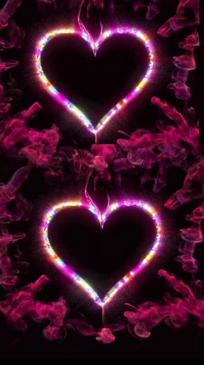 Colorful Heart Shapes in Art and Design