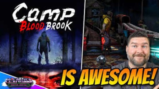 Camp Blood Brook Pinball M Review