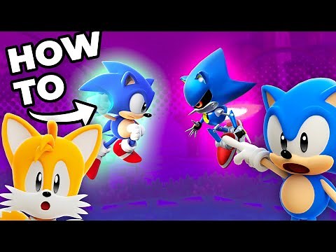 How to Make Sonic Thumbnails using SUPERSTARS MODELS!